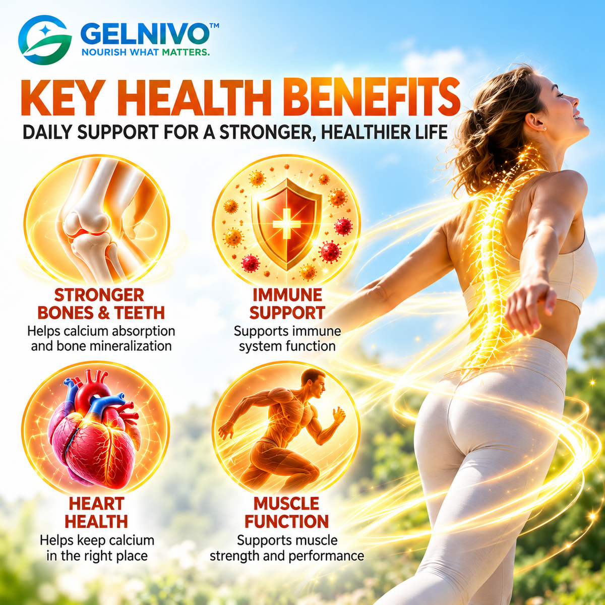 Vitamin D3 5000 IU + K2 100 mcg Softgels | Bone & Immune Support | OEM/ODM Private Label